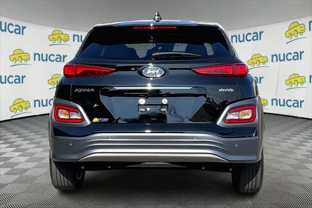 used 2021 Hyundai Kona EV car, priced at $20,122