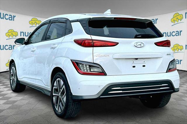 used 2023 Hyundai Kona EV car, priced at $20,677