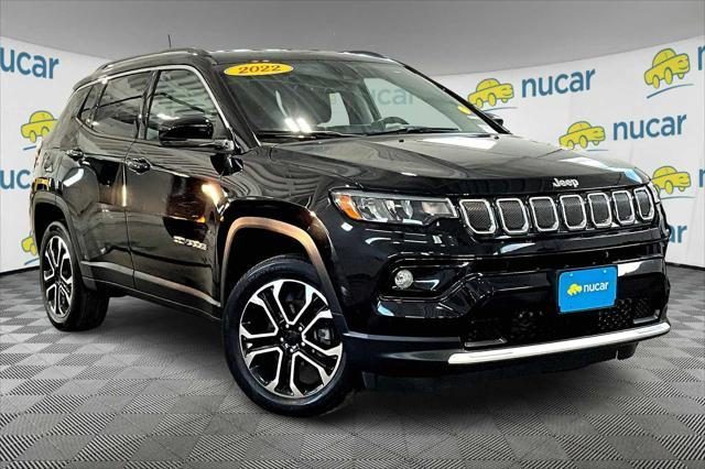 used 2022 Jeep Compass car, priced at $22,140