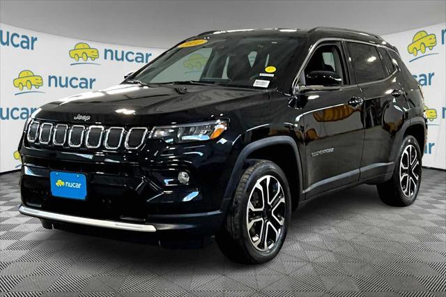 used 2022 Jeep Compass car, priced at $22,140