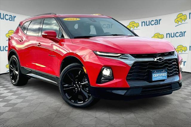 used 2021 Chevrolet Blazer car, priced at $33,277