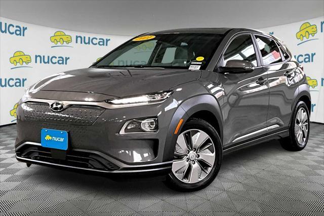 used 2021 Hyundai Kona EV car, priced at $17,277