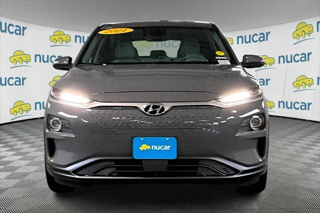 used 2021 Hyundai Kona EV car, priced at $17,277