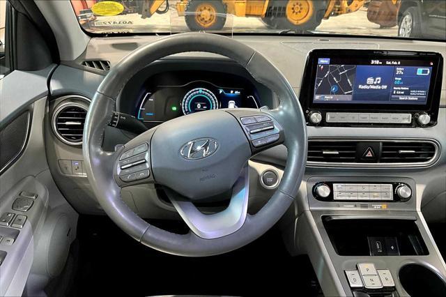 used 2021 Hyundai Kona EV car, priced at $17,277