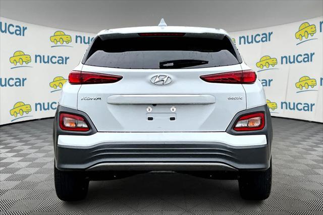 used 2021 Hyundai Kona EV car, priced at $17,277