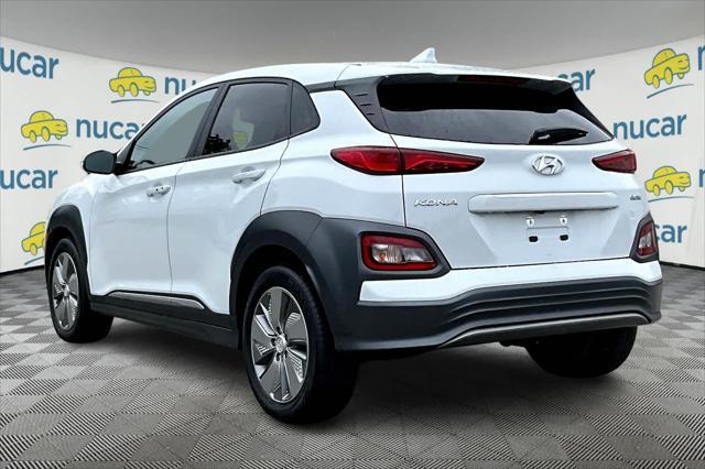 used 2021 Hyundai Kona EV car, priced at $17,277