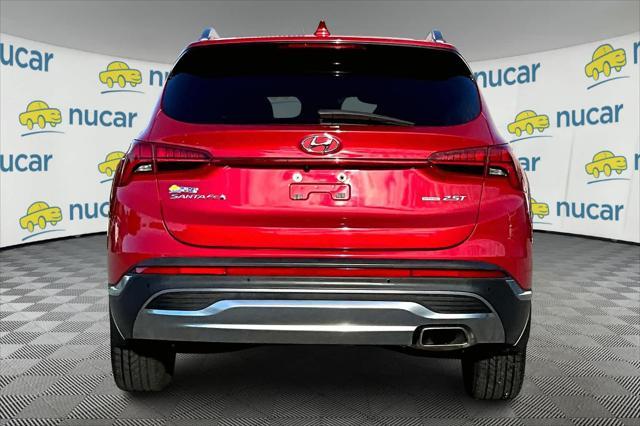 used 2021 Hyundai Santa Fe car, priced at $23,752