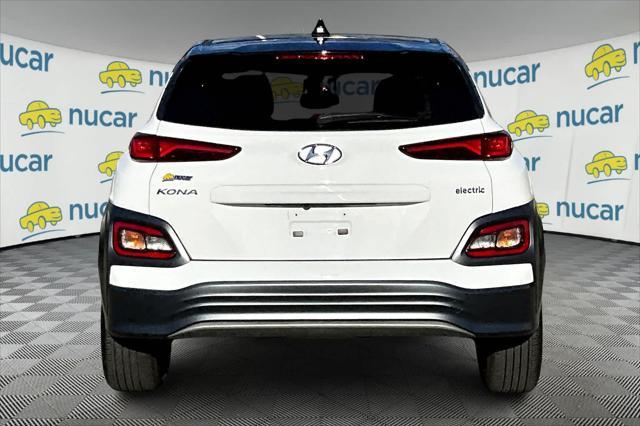 used 2021 Hyundai Kona EV car, priced at $17,457