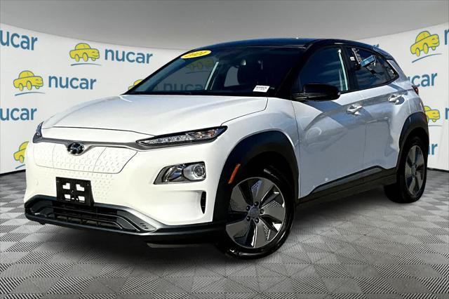 used 2021 Hyundai Kona EV car, priced at $17,457