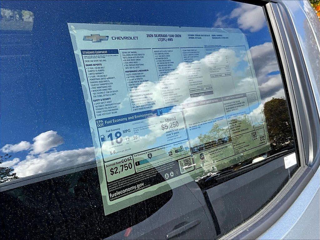 new 2026 Chevrolet Silverado 1500 car, priced at $50,795