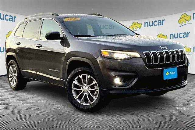 used 2022 Jeep Cherokee car, priced at $24,698