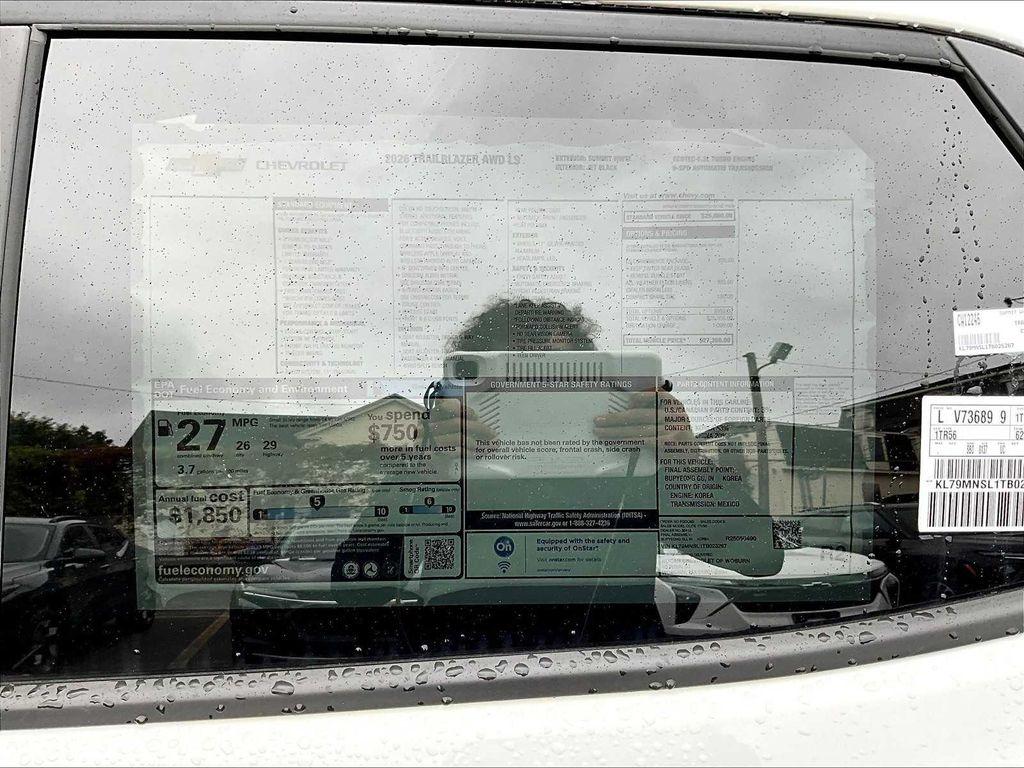 new 2026 Chevrolet TrailBlazer car, priced at $26,850