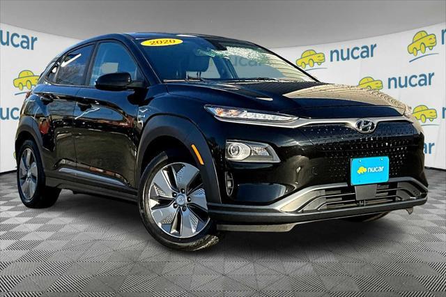 used 2020 Hyundai Kona EV car, priced at $17,958