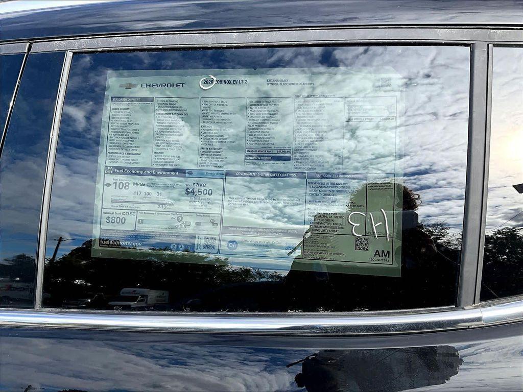 new 2026 Chevrolet Equinox EV car, priced at $44,565