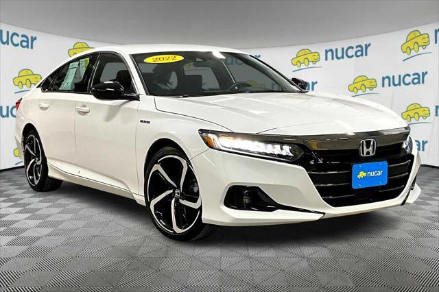 used 2022 Honda Accord Hybrid car, priced at $27,888