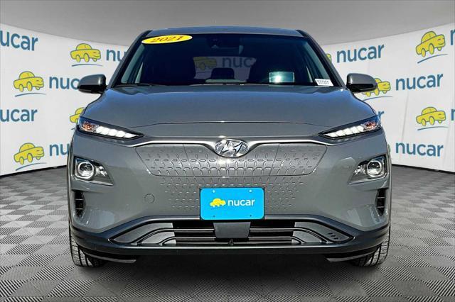 used 2021 Hyundai Kona EV car, priced at $16,488