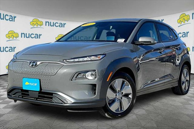 used 2021 Hyundai Kona EV car, priced at $16,488