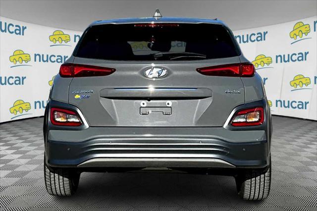 used 2021 Hyundai Kona EV car, priced at $16,488