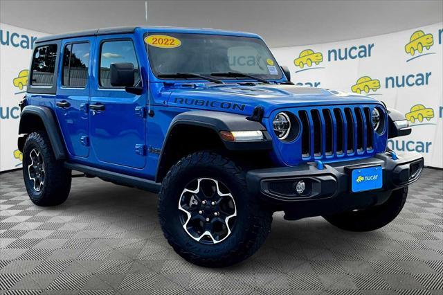 used 2022 Jeep Wrangler Unlimited 4xe car, priced at $38,655