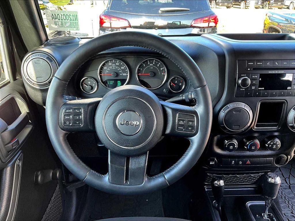 used 2017 Jeep Wrangler Unlimited car, priced at $21,987