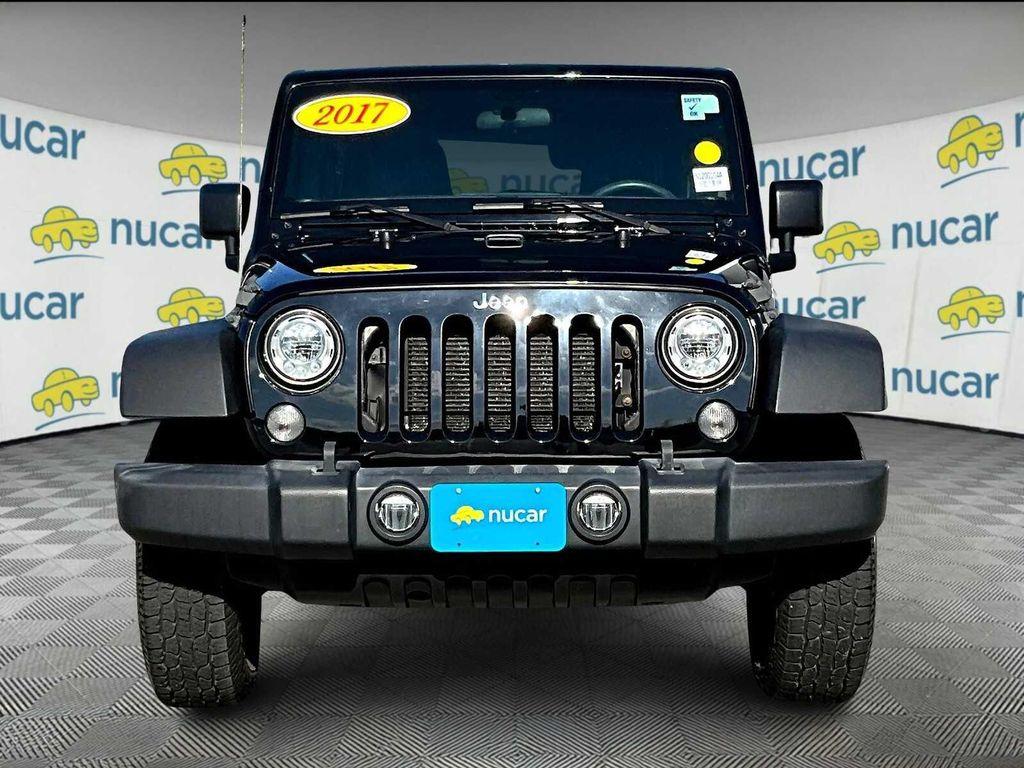 used 2017 Jeep Wrangler Unlimited car, priced at $21,987
