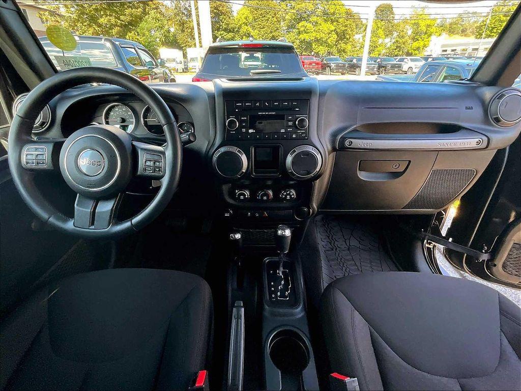 used 2017 Jeep Wrangler Unlimited car, priced at $21,987