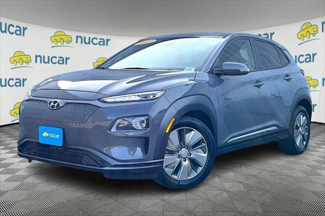 used 2021 Hyundai Kona EV car, priced at $16,732