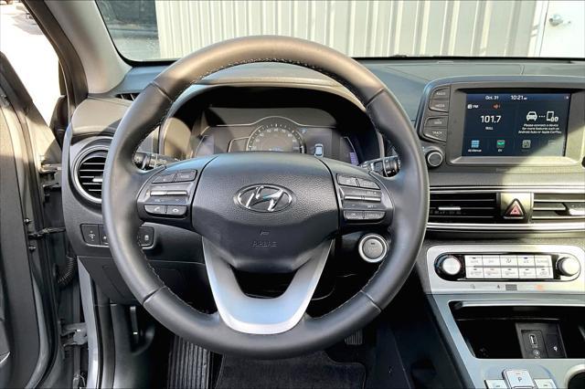 used 2021 Hyundai Kona EV car, priced at $16,732