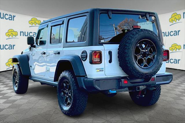 used 2023 Jeep Wrangler 4xe car, priced at $33,277