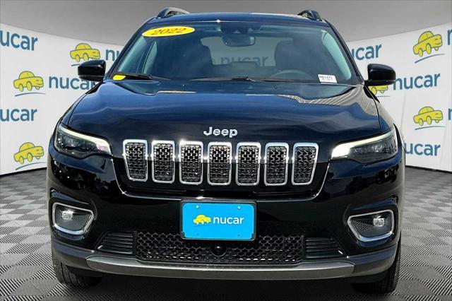 used 2022 Jeep Cherokee car, priced at $24,587