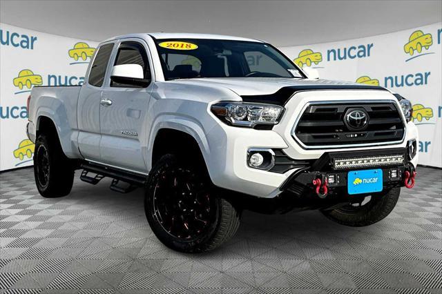used 2018 Toyota Tacoma car, priced at $27,395