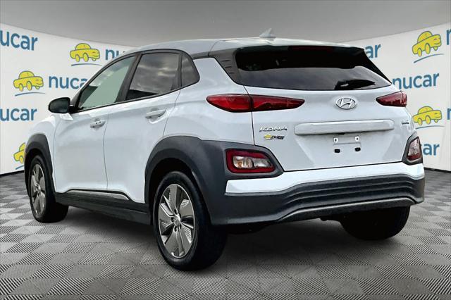 used 2021 Hyundai Kona EV car, priced at $16,401