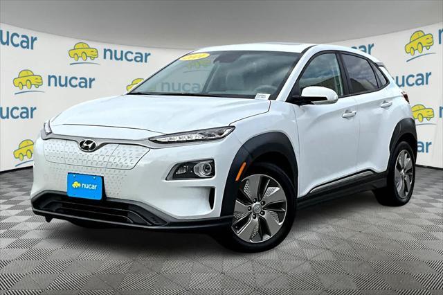 used 2021 Hyundai Kona EV car, priced at $16,401