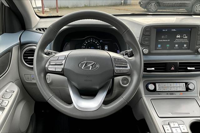 used 2021 Hyundai Kona EV car, priced at $16,401