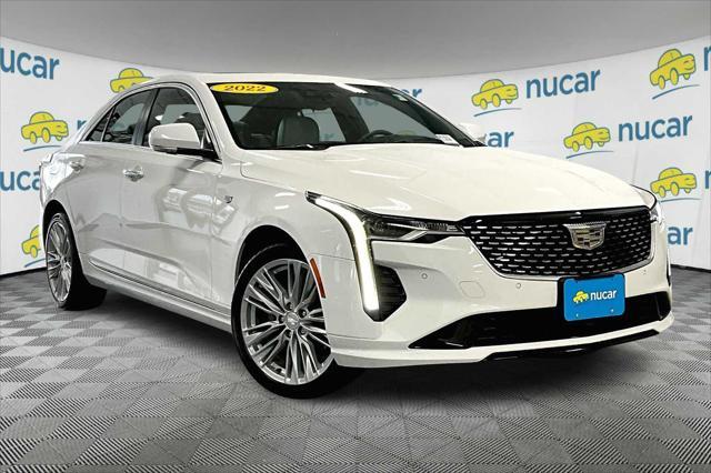 used 2022 Cadillac CT4 car, priced at $31,945