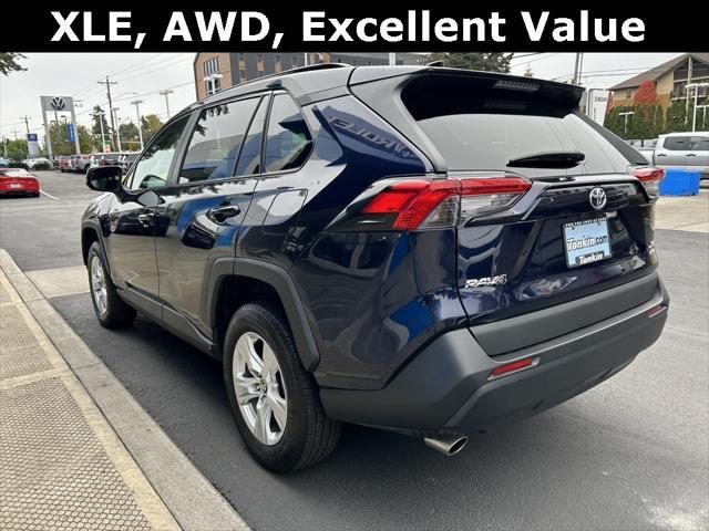 used 2021 Toyota RAV4 car, priced at $26,497