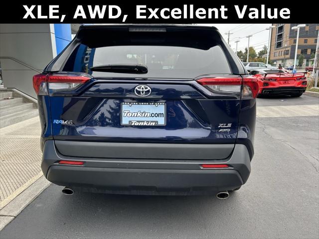 used 2021 Toyota RAV4 car, priced at $26,497