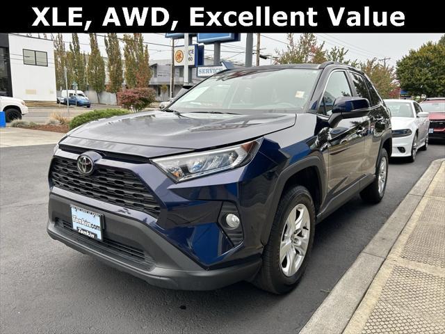 used 2021 Toyota RAV4 car, priced at $26,497