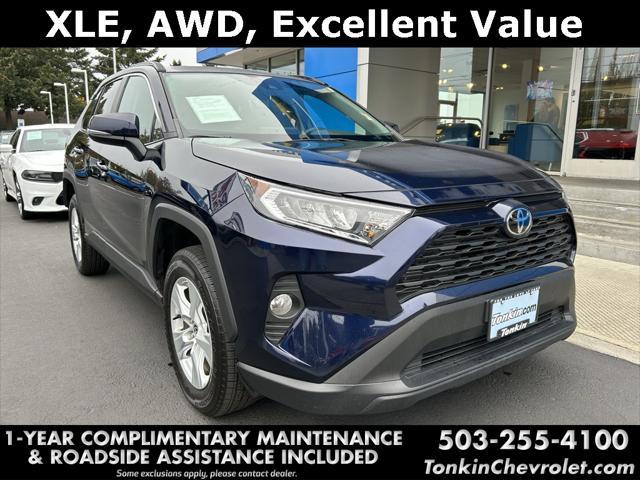 used 2021 Toyota RAV4 car, priced at $26,497