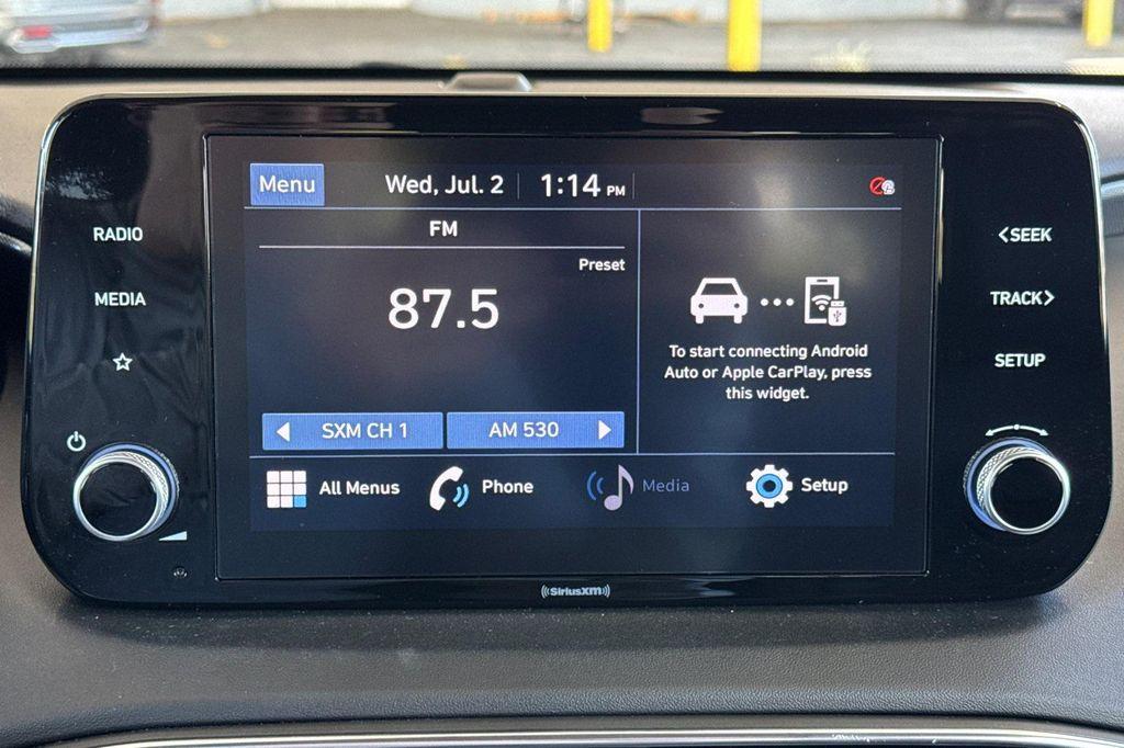used 2022 Hyundai Santa Fe car, priced at $20,825
