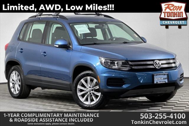 used 2018 Volkswagen Tiguan Limited car, priced at $15,987