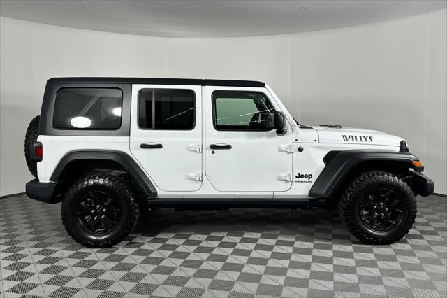 used 2022 Jeep Wrangler Unlimited car, priced at $35,887
