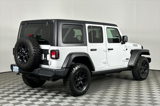 used 2022 Jeep Wrangler Unlimited car, priced at $35,887
