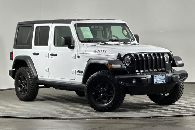 used 2022 Jeep Wrangler Unlimited car, priced at $35,887