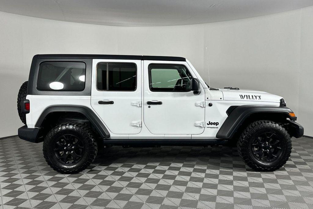 used 2022 Jeep Wrangler Unlimited car, priced at $33,987