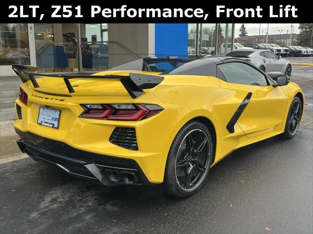 new 2025 Chevrolet Corvette car, priced at $102,545