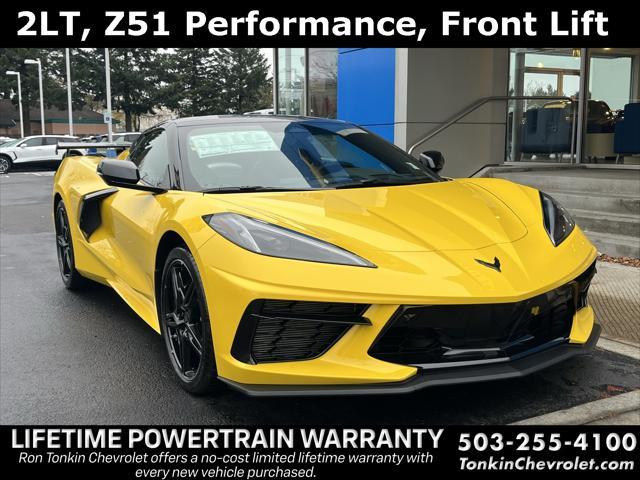 new 2025 Chevrolet Corvette car, priced at $102,545