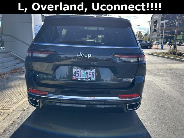 used 2022 Jeep Grand Cherokee L car, priced at $40,897