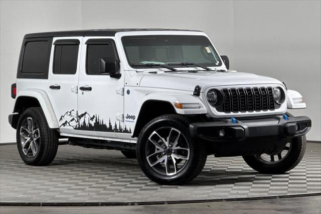 used 2024 Jeep Wrangler 4xe car, priced at $35,995