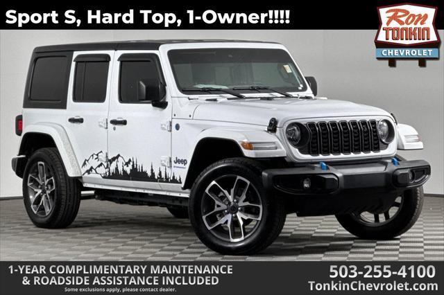 used 2024 Jeep Wrangler 4xe car, priced at $35,995